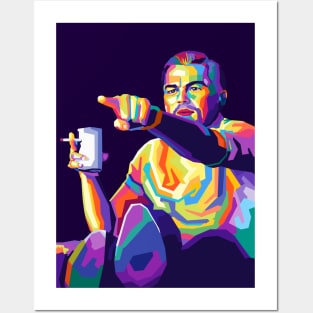 Leonardo Drinks Wpap Pop Art Posters and Art